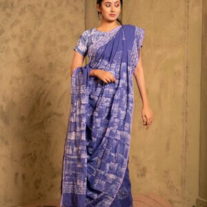 ন্যাচারাল ডাই কটন শাড়ি